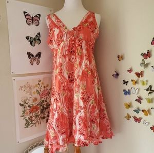 Vintage floral dress